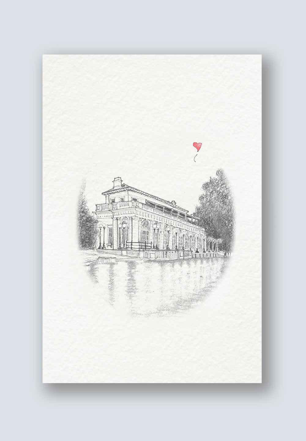 Brooklyn Boathouse Greeting Card