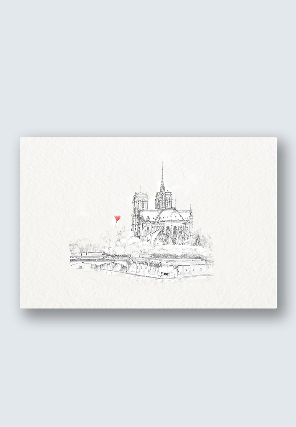 Notre Dame in Paris Greeting Card