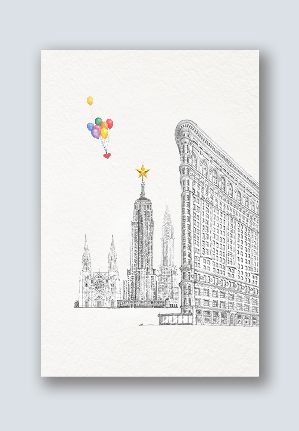 AR Interactive Happy NYNY Greeting Card