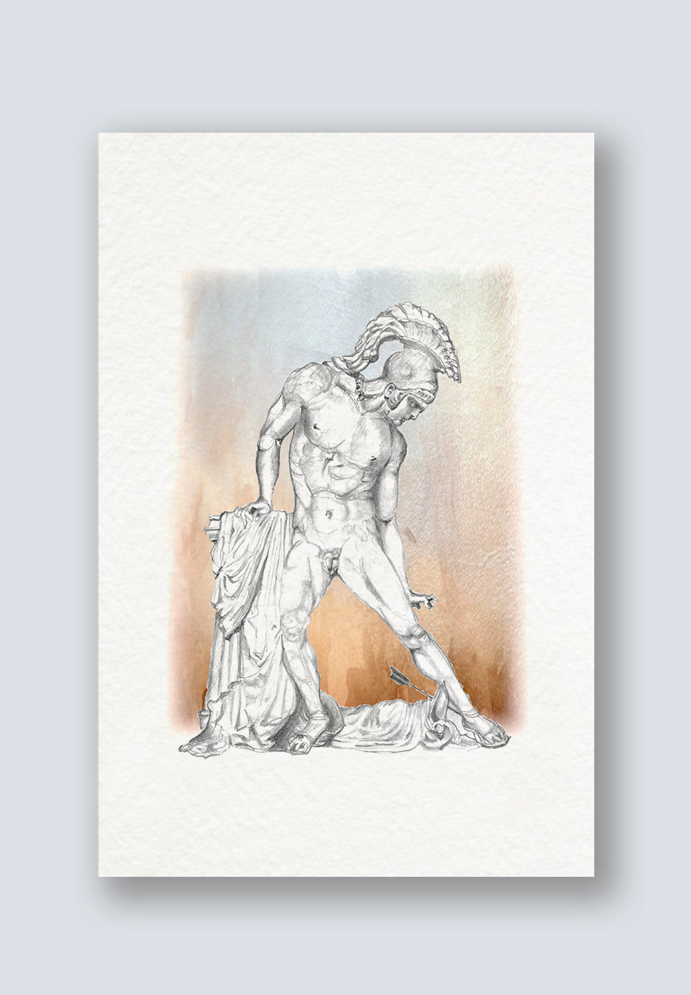 Achilles Greeting Card