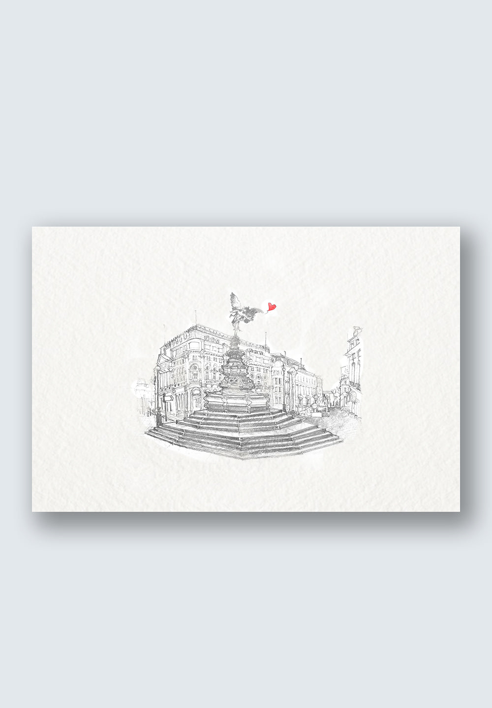 Piccadilly Circus London Greeting Card