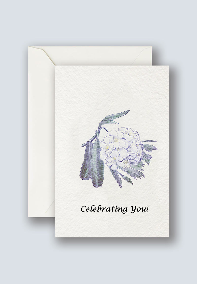 Plumeria Greeting Cards 3