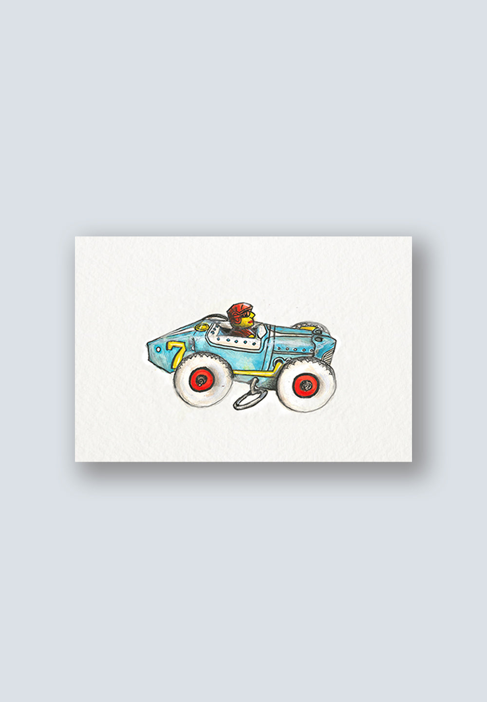 Vintage Toys Greeting Cards