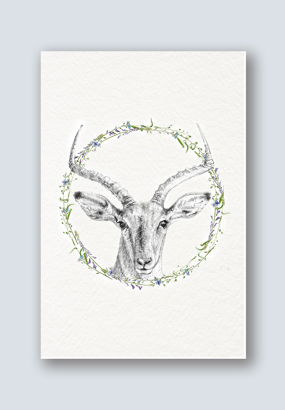 Deer Wildcard Greeting Cards