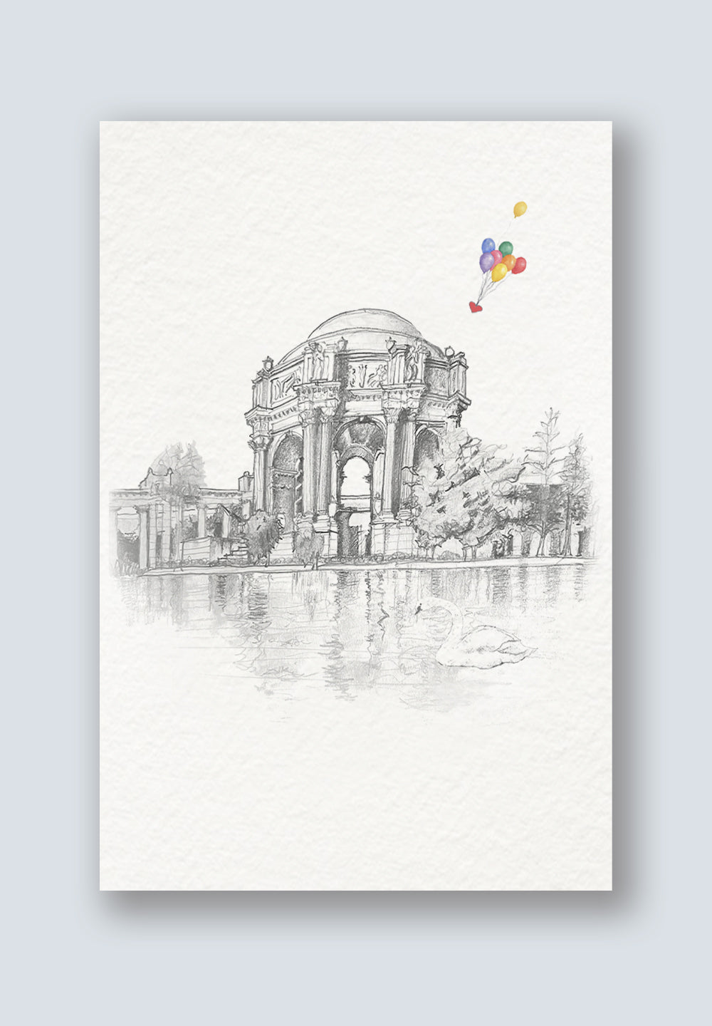 valentine day greeting card