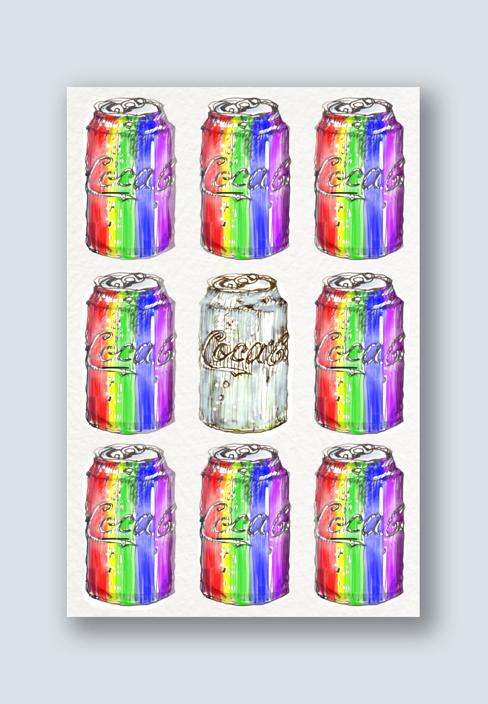 colorful greeting card