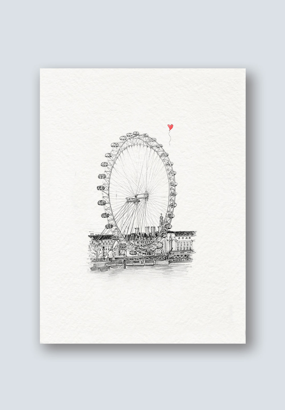 London Eye Art Print