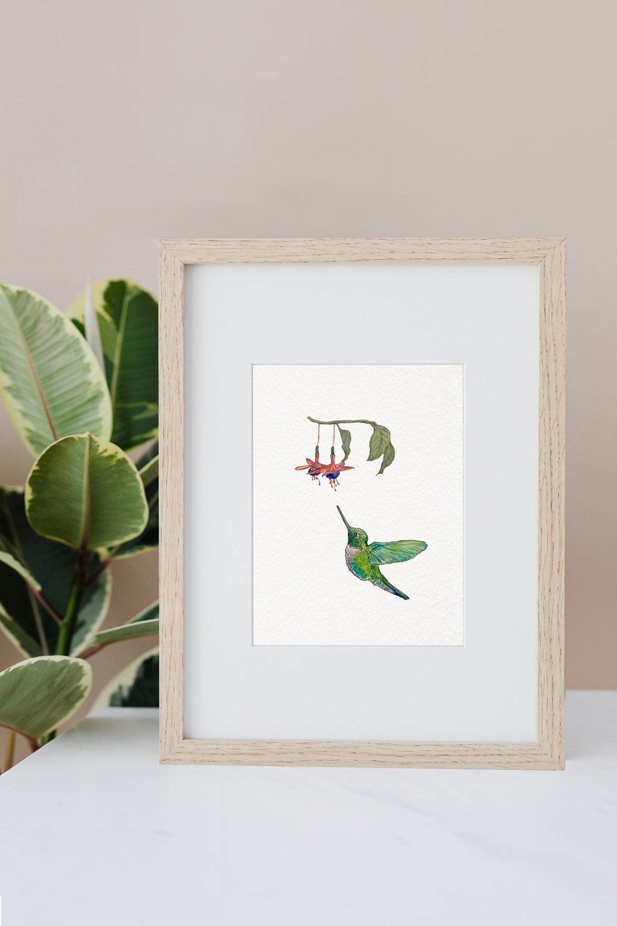 Hummingbird Art Print