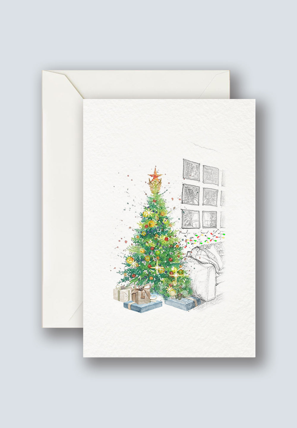 Holiday Card Christmas Tree