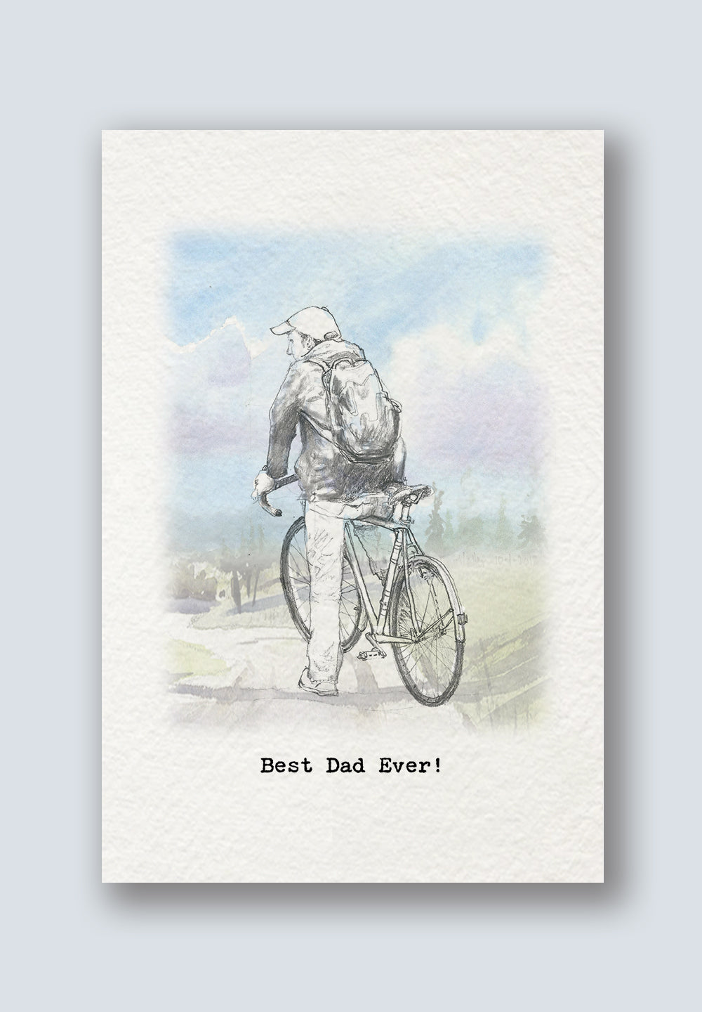 Super Dad Greeting Card