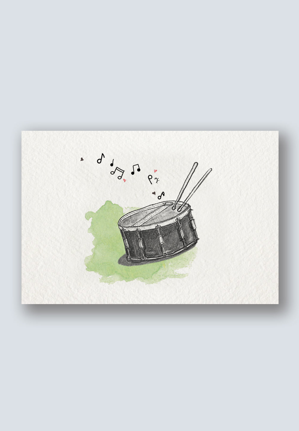 Boom Boom- Drums - Instrument Greeting Card
