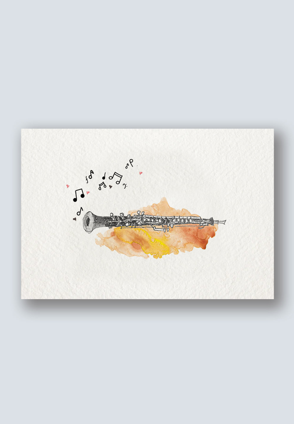 Mellow Reed - Oboe - Instrument Greeting Card