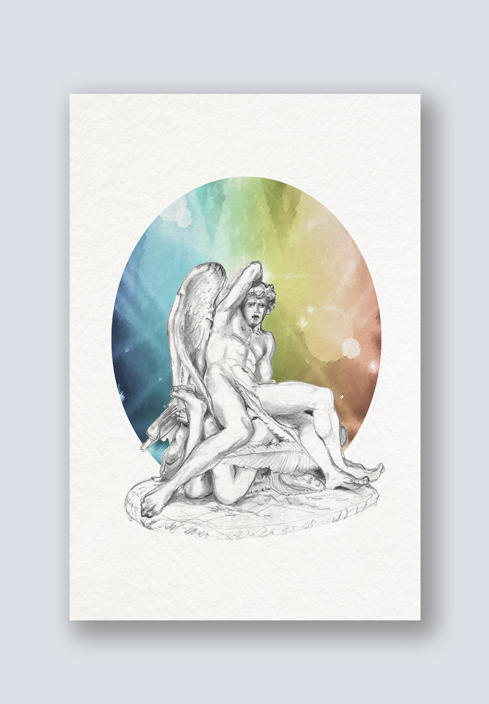 The Fallen Angels Greeting Card