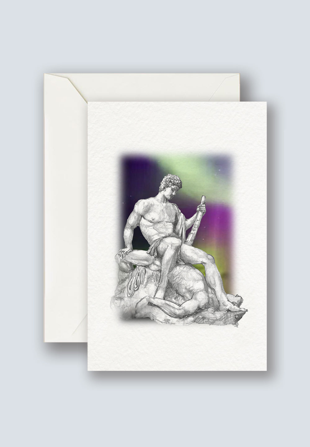 Theseus and the Minotaur Greeting Cards 1