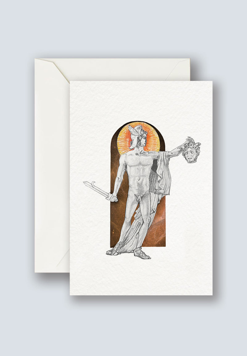 Perseus Greeting Card 1