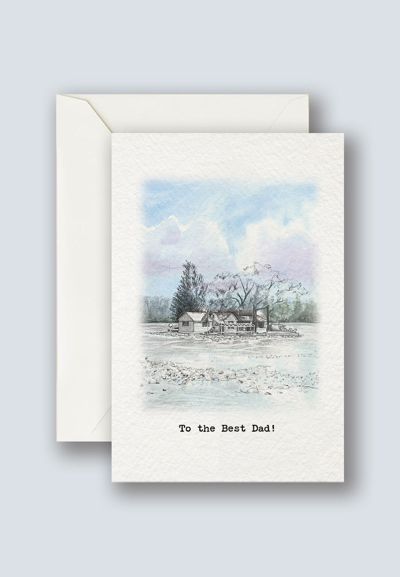 Cabin Daddy  - Father's Day Greeting Card Set