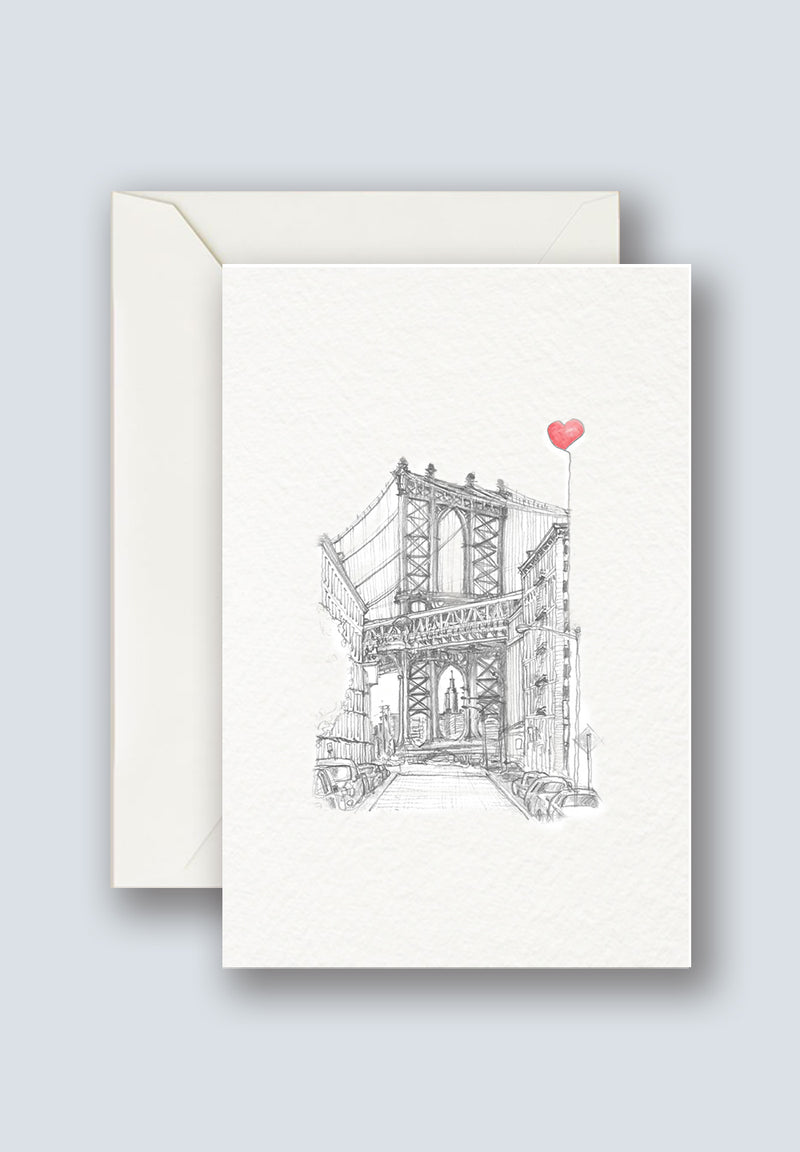 Manhattan Bridge Greeting Card set
