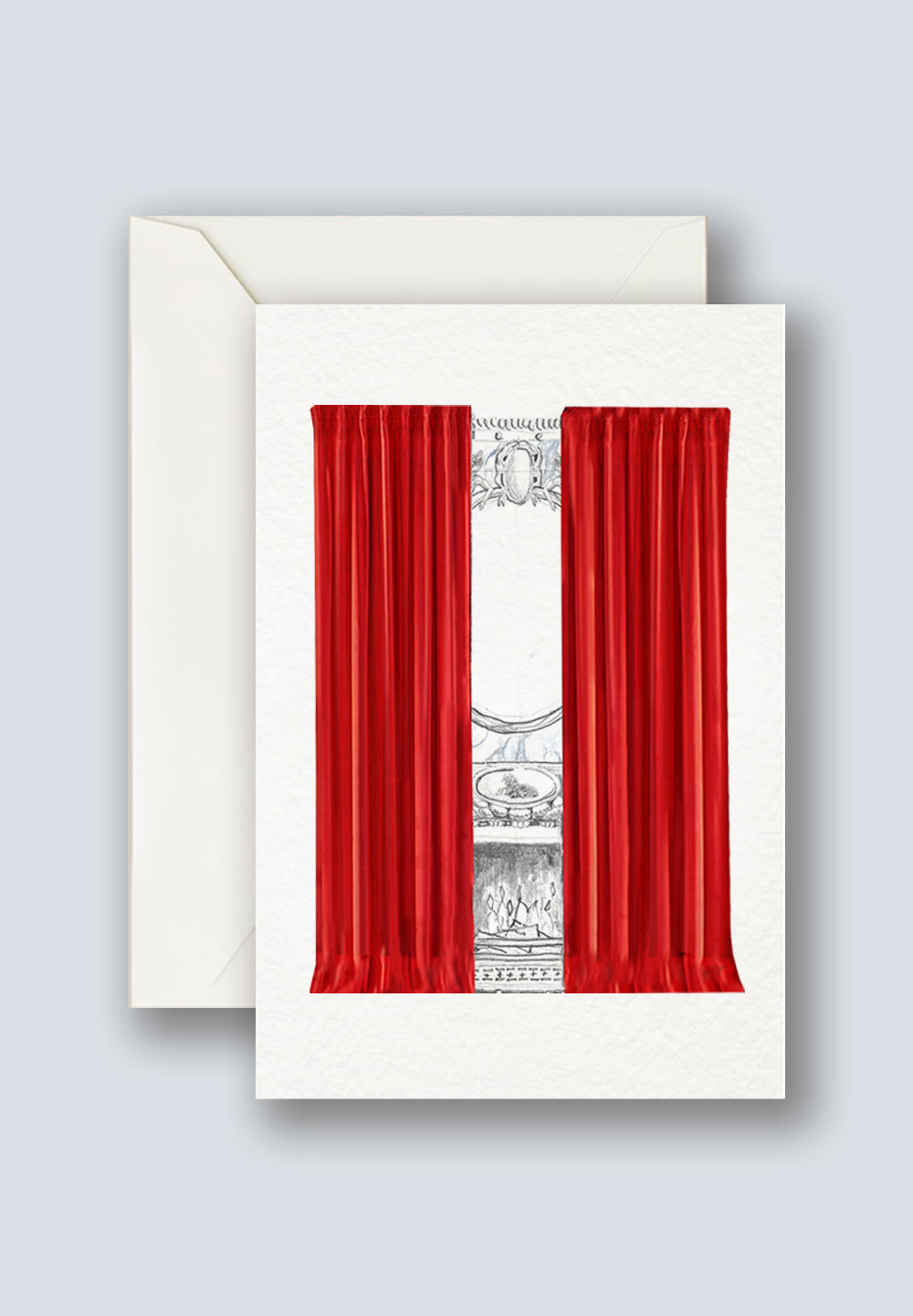 Miragi AR Interactive Christmas Card - Red Curtain Call