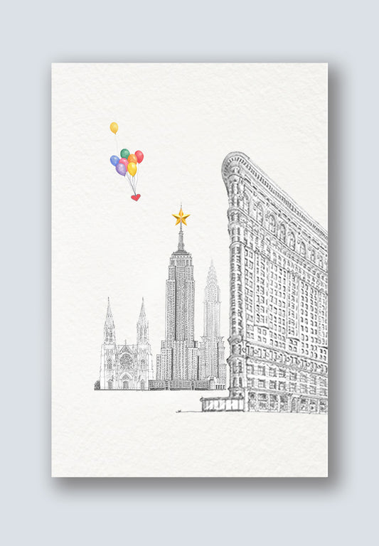 Miragi AR Interactive Holiday Card - Happy NYNY