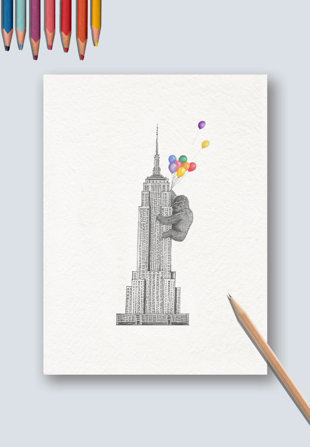 Empire State Building Art