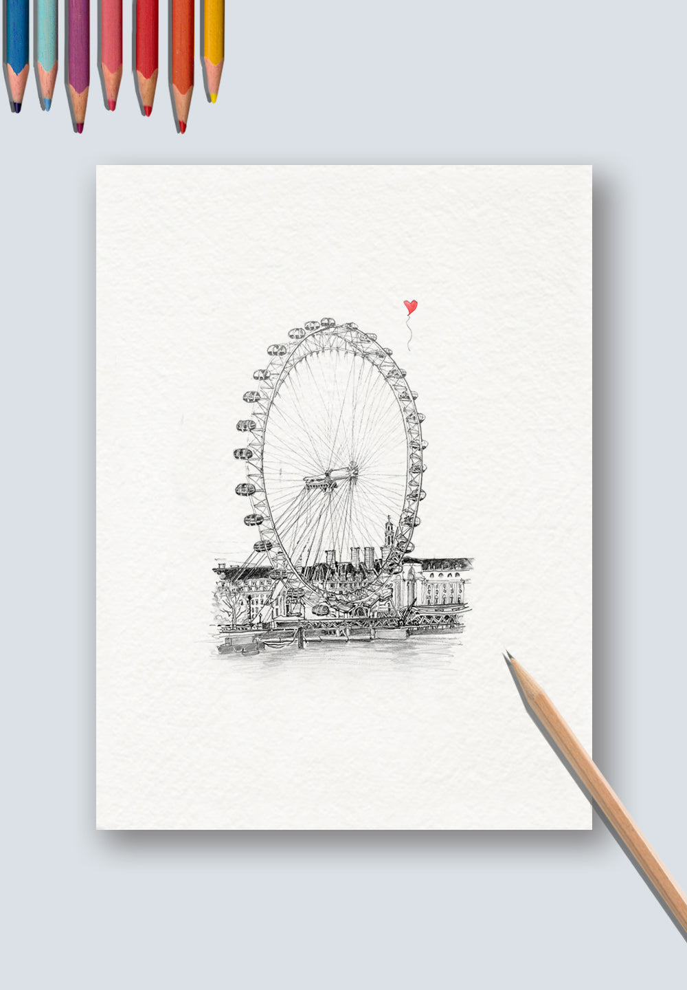 London Eye Art