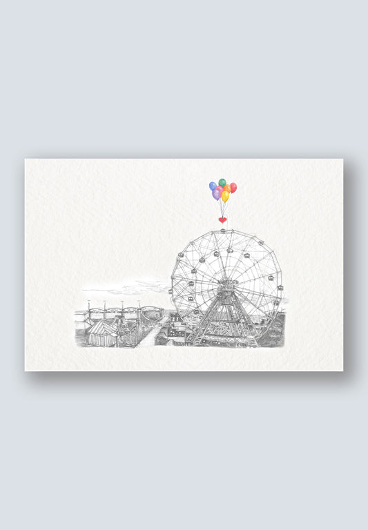 The Wonder of it All - The Coney Island Wonder Wheel - Pride Edition