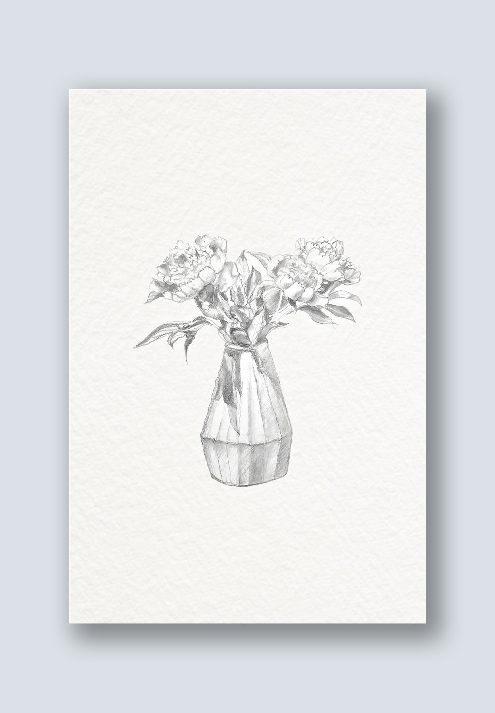 Peony Greeting Cards - Mother's Day