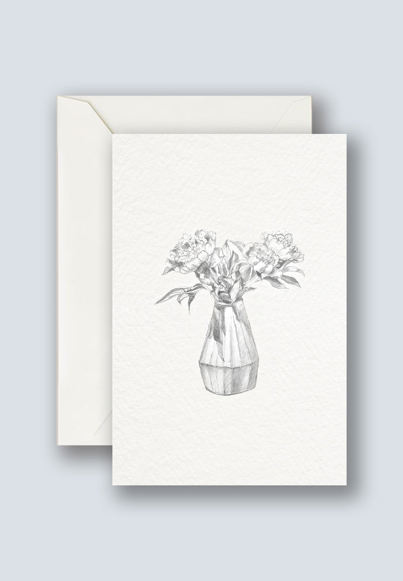 Peony Greeting Cards 1