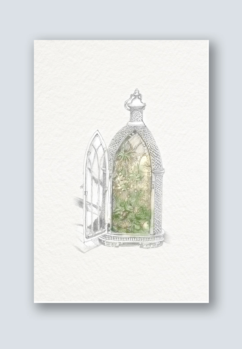 Terrarium Greeting Cards - Mother's Day