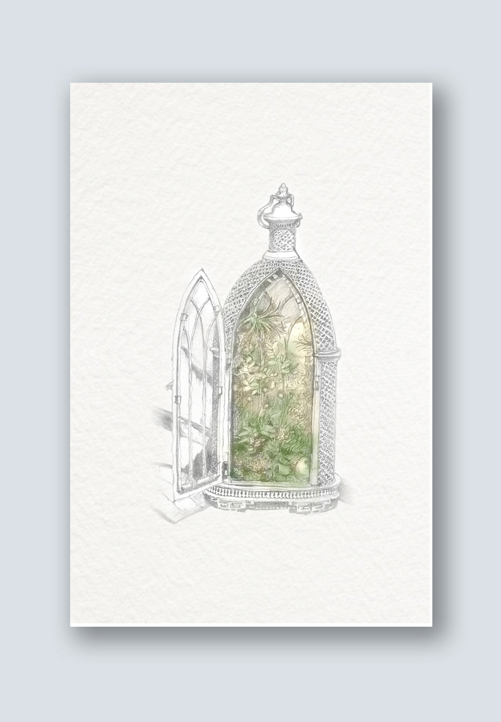 Terrarium Greeting Card